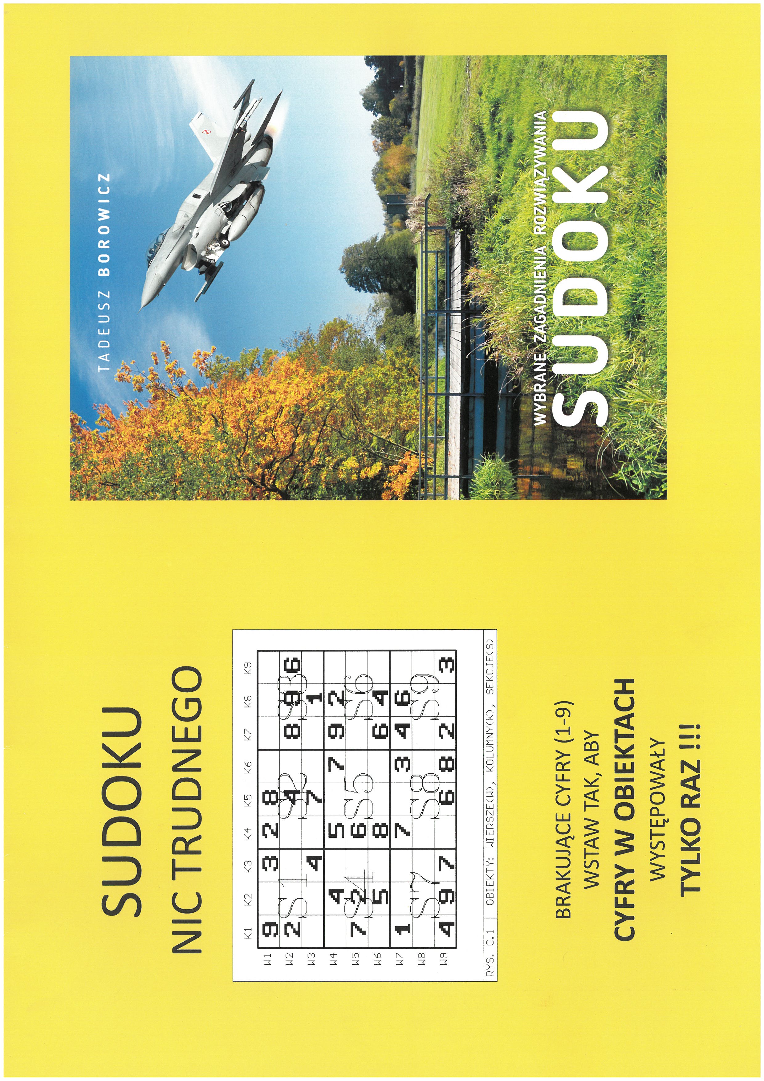Sekrety sudoku z Tadeuszem Borowiczem