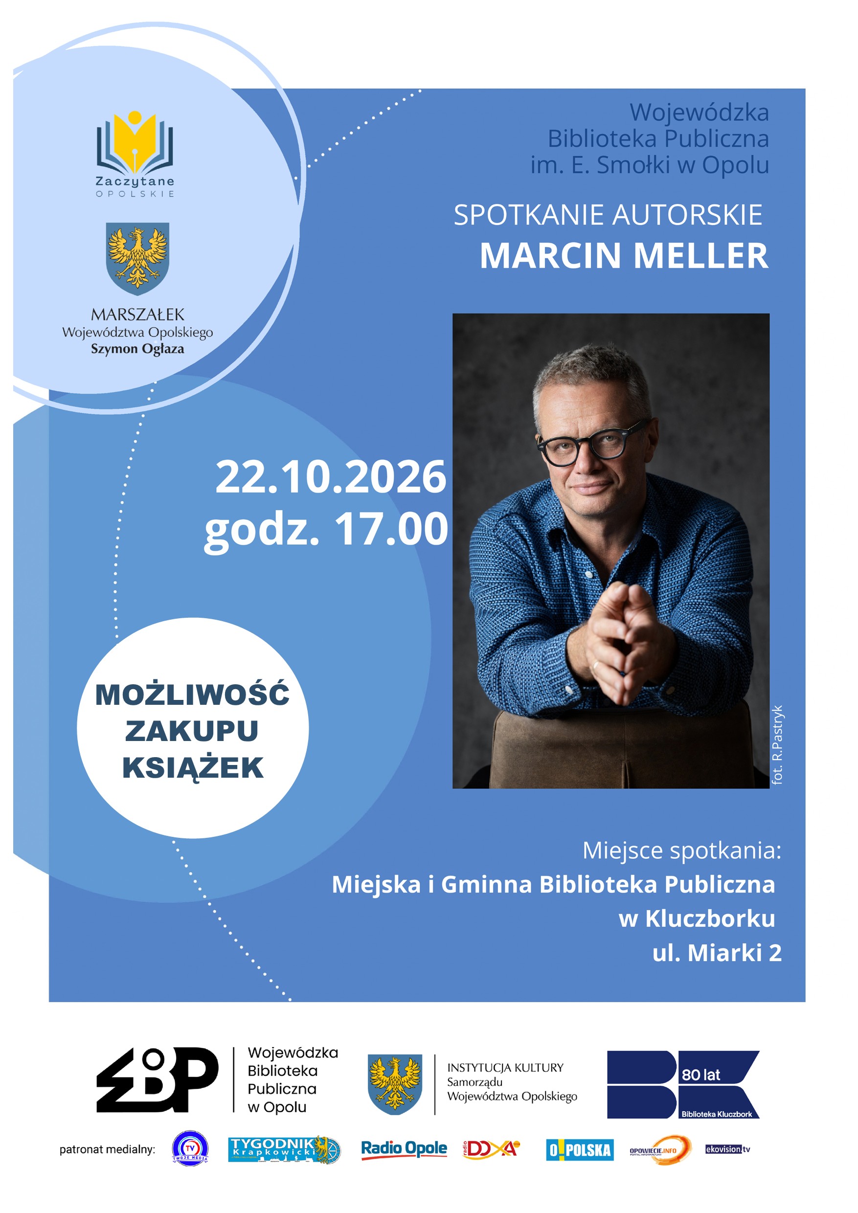 Zapraszamy na spotkanie z Marcinem Mellerem